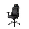 Игровое кресло AROZZI Primo PRIMO-PU-GD/ 135-145kg / 165-190cm / Black/Gold