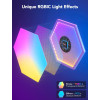 Panouri LED hexagonale GOVEE Glide Hexa Light Panels / 10 Pack / Wi-Fi + BT / Multicolor Panouri LED hexagonale GOVEE Glide Hexa Light Panels / 10 Pack / Wi-Fi + BT / Multicolor