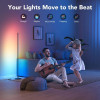 Торшер GOVEE RGBICW Floor Lamp, Wi-Fi + BT, Multicolor + Extra White LEDs Торшер GOVEE RGBICW Floor Lamp, Wi-Fi + BT, Multicolor + Extra White LEDs