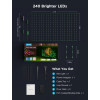 Plasa cu lumini de exterior GOVEE RGBIC Net Lights 1.2*1.2m Plasa cu lumini de exterior GOVEE RGBIC Net Lights 1.2*1.2m