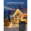 Luminite sub forma de turturi de exterior GOVEE RGBIC Icicle Ligths 10M Luminite sub forma de turturi de exterior GOVEE RGBIC Icicle Ligths 10M