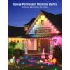 Наружняя светодиодная лента GOVEE RGBIC Smart Outdoor String Lights 15m, 15 Light Bulbs Наружняя светодиодная лента GOVEE RGBIC Smart Outdoor String Lights 15m, 15 Light Bulbs