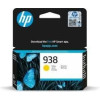 HP 938 (4S6X7PE) Yellow Original Ink Cartridge for HP OfficeJet Pro 9125e, 9135e, 9720, 9730, HP OFFICEJET PRO 9120 ALL-IN-ONE SERIES, 800 p.
