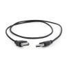 Cablu USB2.0 Cablexpert CC-USB2-AMAF-75CM/300-BK / 0.75 m / Black Cablu USB2.0 Cablexpert CC-USB2-AMAF-75CM/300-BK / 0.75 m / Black