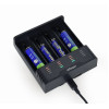 ”Быстрое” зарядное USB-устройство для аккумуляторов Ni-MH + Li-ion EnerGenie BC-USB-02