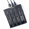 ”Быстрое” зарядное USB-устройство для аккумуляторов Ni-MH + Li-ion EnerGenie BC-USB-02