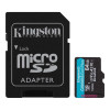 Card de memorie microSD 64GB Kingston Canvas Go Plus Gen 4, A2, up to 200MB/s, + SD adapter Card de memorie microSD 64GB Kingston Canvas Go Plus Gen 4, A2, up to 200MB/s, + SD adapter