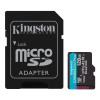 Карта памяти microSD 128GB Kingston Canvas Go Plus Gen 4, A2, up to 200MB/s, + SD adapter