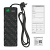 Фильтр сетевой SVEN SF-10E-16/ 10 Sockets/ 3680W/ 1.8m/ Black Фильтр сетевой SVEN SF-10E-16/ 10 Sockets/ 3680W/ 1.8m/ Black