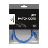 UTP Cat.5e Patch cord, 1.5m, Blue UTP Cat.5e Patch cord, 1.5m, Blue