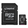 Карта памяти microSD 64GB Kingston Canvas Select Plus, 150MB/s + SD adapter