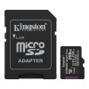 Карта памяти microSD 256GB Kingston Canvas Select Plus, 150MB/s + SD adapter Карта памяти microSD 256GB Kingston Canvas Select Plus, 150MB/s + SD adapter