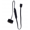 XILENCE LQZ.ARGB_Set Cable (XZ171), Cooling Control Set for ARGB components: 5V D/P 3PIN connections, 1 x Receiver, 1 x Remote Controller, 1x 1 to 4 ARGB