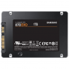 2.5” SSD 1.0TB Samsung SSD 870 EVO, SATAIII, Sequential Reads: 560 MB/s, Sequential Writes: 530 MB/s, Max Random 4k: Read: 98,000 IOPS / Write: 88,000 IOPS