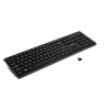 SVEN KB-E5800W, Wireless Keyboard, 104 keys,12 Fn-keys slim compact design, low-profile keys with smooth stroke, Nano receiver, USB, Рус/Укр/Eng, Black SVEN KB-E5800W, Wireless Keyboard, 104 keys,12 Fn-keys slim compact design, low-profile keys with smooth stroke, Nano receiver, USB, Рус/Укр/Eng, Black