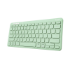 Tastatura Wireless Compacta Trust Lyra / BT5.0 / Green