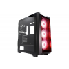 Корпус XILENCE Xilent Breeze XG131 / w/oPSU / Side panel / 3x ARGB 120mm + 1x120mm / ATX / Black