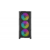 Корпус XILENCE BREEZE II (XG181) / w/oPSU / Side panel / 3x ARGB 120mm + 1x120mm / ATX / Black