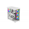 Carcasa XILENCE Xilent Gleam / X818.W.ARGB/ no PSU/ Aquarium panel/ ATX/ White