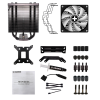 Кулер XILENCE XC056 ”M704PRO.ARGB” Performance A+ Series / Universal / 180W / 500~1500rpm, 18.0~30.2dBA / 68.2CFM / Black