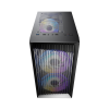 Корпус 1STPLAYER BS-2 / no PSU / Side-Window / 3x120mm / mATX / Black