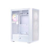 Корпус 1STPLAYER GO6 / w/oPSU / Side-Window / 4 x FS7 / ATX / White