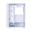 Корпус 1STPLAYER GO6 / w/oPSU / Side-Window / 4 x FS7 / ATX / White
