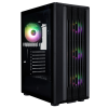 Корпус 1STPLAYER H6 / w/oPSU / Side-Window / 4 x F7 / ATX / White