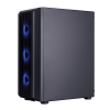Корпус 1STPLAYER H6 / w/oPSU / Side-Window / 4 x F7 / ATX / White
