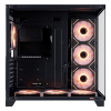 Корпус 1STPLAYER MV8-TP / no PSU / Side-Window / 7x120mm / ATX / Black