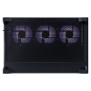 Корпус 1STPLAYER MV8-TP / no PSU / Side-Window / 7x120mm / ATX / Black