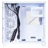 Корпус 1STPLAYER MV8-TP / no PSU / Side-Window / 7x120mm / ATX / White
