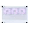 Корпус 1STPLAYER MV8-TP / no PSU / Side-Window / 7x120mm / ATX / White