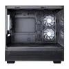 Корпус 1STPLAYER Mi5 / no PSU / Side-Window / 3x120mm / mATX / Black
