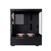 Корпус 1STPLAYER Mi7-A / no PSU / Side-Window / 3x120mm / ATX / Black