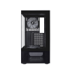 Корпус 1STPLAYER Mi7-A / no PSU / Side-Window / 3x120mm / ATX / Black