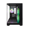 Корпус 1STPLAYER UV5 / no PSU / Side-Window / 3x120mm / mATX / Black Корпус 1STPLAYER UV5 / no PSU / Side-Window / 3x120mm / mATX / Black