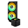 Житкостный Кулер ASUS TUF GAMING LC III 240 ARGB/ Universal/ 650-2600 RPM/ 37.4dBA / 90.78CFM/ Black