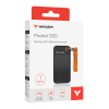 M.2 Внешний SSD Verbatim Pocket / 1TB / USB 3.2 Gen 2 / Black/Orange M.2 Внешний SSD Verbatim Pocket / 1TB / USB 3.2 Gen 2 / Black/Orange