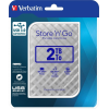 2.5” HDD Extern Verbatim ”Store 'n' Go” / USB3.0 / 2.0TB / Silver 2.5” HDD Extern Verbatim ”Store 'n' Go” / USB3.0 / 2.0TB / Silver