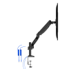 Arm for 2 monitors 13”-31.5” - AOC AD110DX with integrated USB Hub, Black, USB Hub: USB-C + USB3.0, Desk Clamp/Grommet, Aluminum structure, Gas spring, Height Arm for 2 monitors 13”-31.5” - AOC AD110DX with integrated USB Hub, Black, USB Hub: USB-C + USB3.0, Desk Clamp/Grommet, Aluminum structure, Gas spring, Height