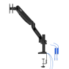 Arm for 2 monitors 13”-31.5” - AOC AD110DX with integrated USB Hub, Black, USB Hub: USB-C + USB3.0, Desk Clamp/Grommet, Aluminum structure, Gas spring, Height Arm for 2 monitors 13”-31.5” - AOC AD110DX with integrated USB Hub, Black, USB Hub: USB-C + USB3.0, Desk Clamp/Grommet, Aluminum structure, Gas spring, Height