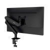 Arm for 1 monitors 17”-34” - AOC AM400B Black, Desk Clamp/Grommet, Aluminum structure, Mechanical Gas Spring System, Height adjustment, Max.Load: 2-9kg, Tilt