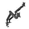 Arm for 2 monitors 17”-34” - AOC AM420B Black, Desk Clamp/Grommet, Aluminum structure, Mechanical Gas Spring System, Height adjustment, Max.Load: 2-9kg, Tilt Arm for 2 monitors 17”-34” - AOC AM420B Black, Desk Clamp/Grommet, Aluminum structure, Mechanical Gas Spring System, Height adjustment, Max.Load: 2-9kg, Tilt