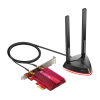 TP-LINK Archer TX3000E AX3000 Wi-Fi 6 + Bluetooth PCI Express Adapter, 2402Mbps on 5GHz + 574Mpbs on 2.4GHz, 802.11ax/ac/n/g/b/a, 2 Dual Band detachable TP-LINK Archer TX3000E AX3000 Wi-Fi 6 + Bluetooth PCI Express Adapter, 2402Mbps on 5GHz + 574Mpbs on 2.4GHz, 802.11ax/ac/n/g/b/a, 2 Dual Band detachable