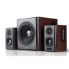 Edifier S350DB Brown, 2.1/ RMS 150W (70W+ 2x40W), Audio In: Bluetooth 5.0 aptX Wireless Sound, RCA x2, PC, AUX, optical, coaxial, remote control, all wooden