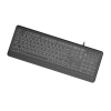 Тонкая Клавиатура Gembird KB-UML-04-CYRL/ USB A+C/ Black Тонкая Клавиатура Gembird KB-UML-04-CYRL/ USB A+C/ Black
