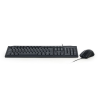 Gembird KBS-UM-04, Multimedia desktop set, black, US-Layout, Black
