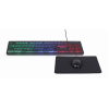 Gembird KBS-UML-01, 3-in-1 backlight desktop set, US layout, Black Gembird KBS-UML-01, 3-in-1 backlight desktop set, US layout, Black