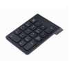 Беспроводной Кейпад Gembird KPD-W-02 / 18 keys / USB / Black